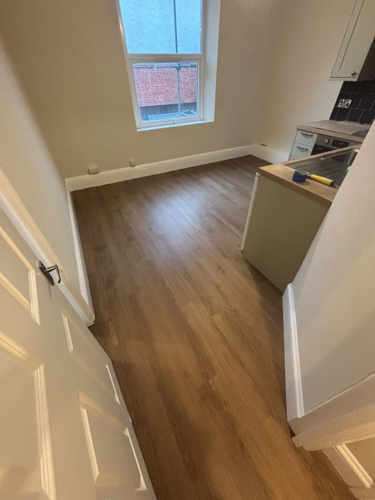 walsh flooring redland hill flat bathroom living room kitchen