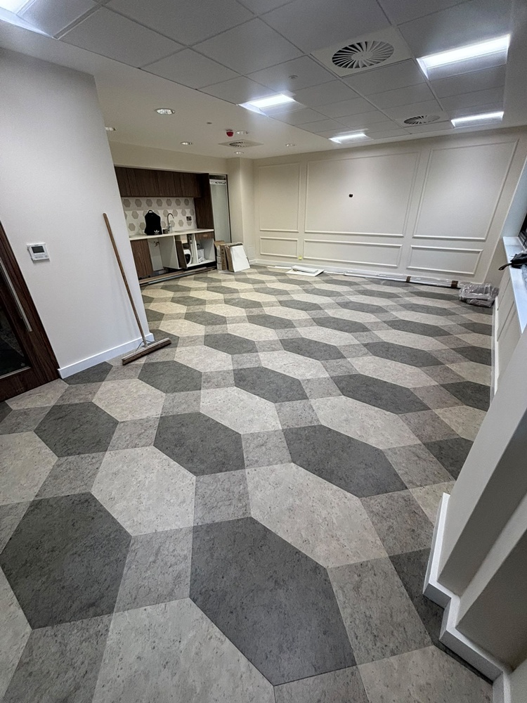 Exeter office Amtico LVT